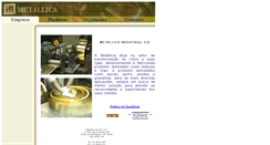 Desktop Screenshot of metallicasa.com.br